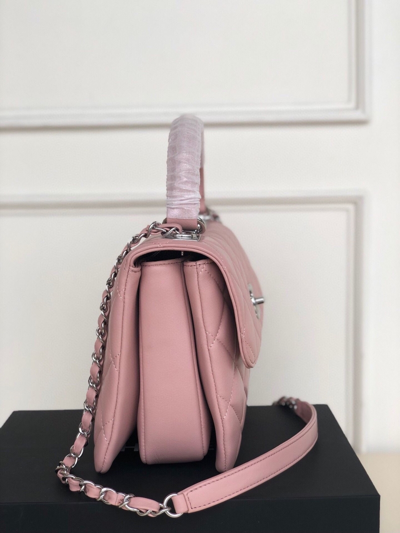 Ch**el top handle bags